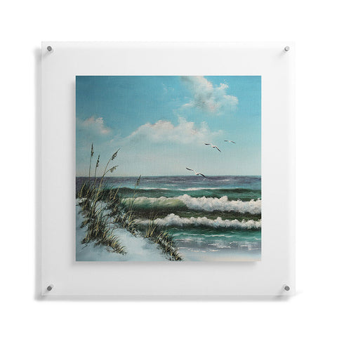 Rosie Brown Beach Dunes Floating Acrylic Print