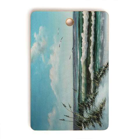 Rosie Brown Beach Dunes Cutting Board Rectangle