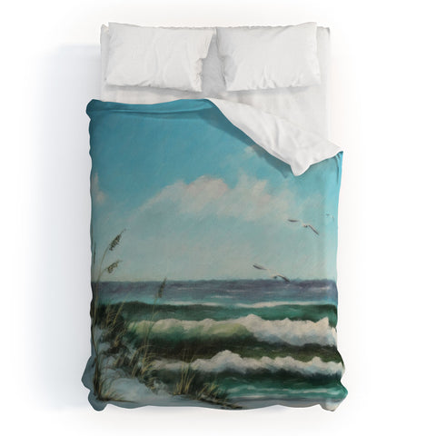 Rosie Brown Beach Dunes Duvet Cover