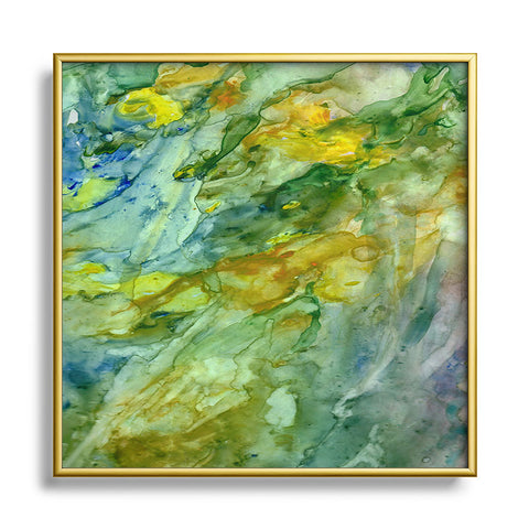 Rosie Brown Beyond The Sea Metal Square Framed Art Print