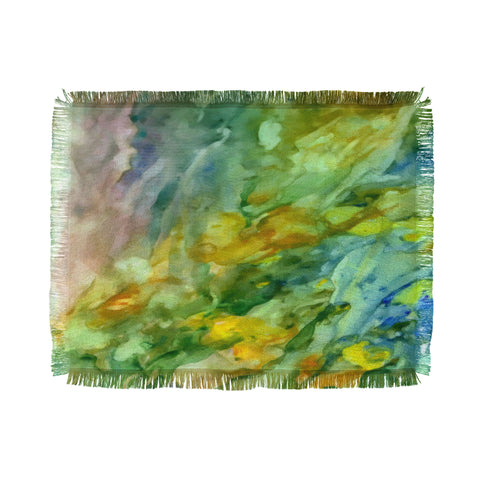 Rosie Brown Beyond The Sea Throw Blanket