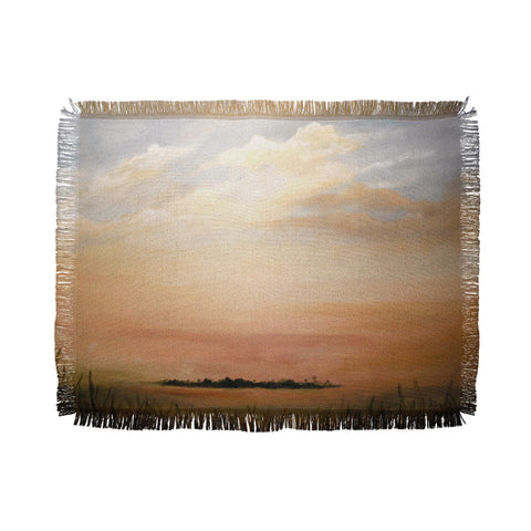 Rosie Brown Big Sky Throw Blanket