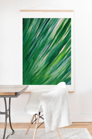 Rosie Brown Blades Of Grass Art Print And Hanger