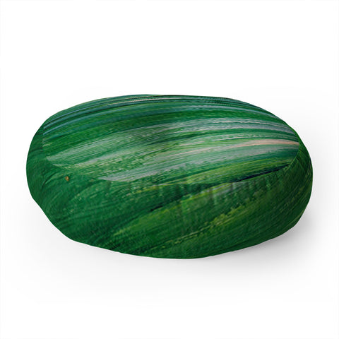 Rosie Brown Blades Of Grass Floor Pillow Round