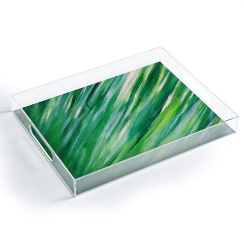Rosie Brown Blades Of Grass Acrylic Tray