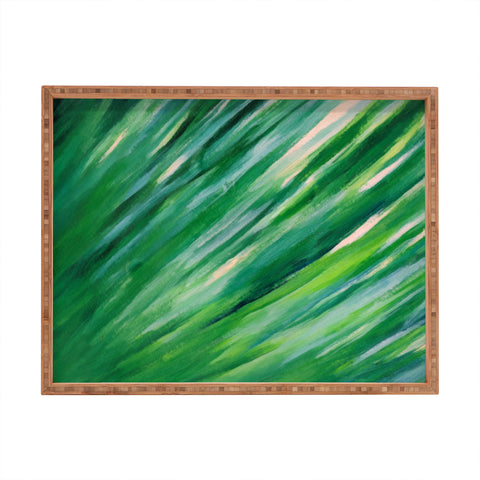 Rosie Brown Blades Of Grass Rectangular Tray
