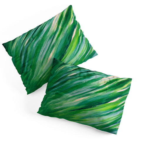 Rosie Brown Blades Of Grass Pillow Shams