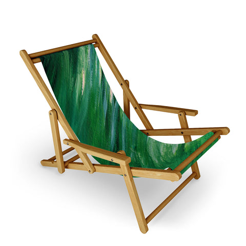 Rosie Brown Blades Of Grass Sling Chair