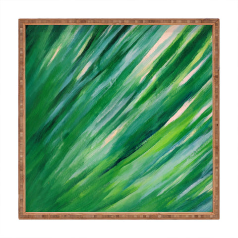 Rosie Brown Blades Of Grass Square Tray