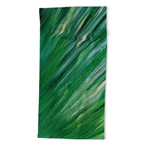 Rosie Brown Blades Of Grass Beach Towel