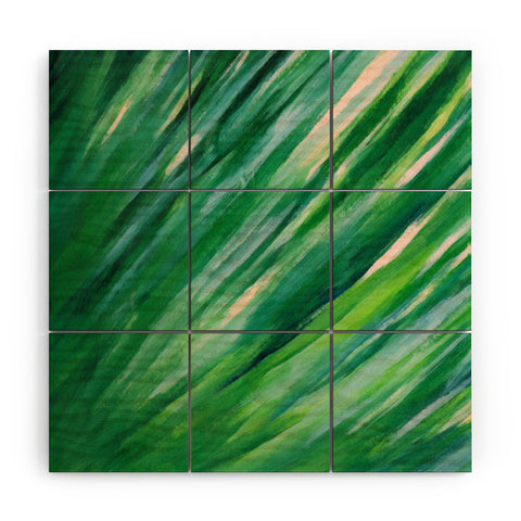 Rosie Brown Blades Of Grass Wood Wall Mural