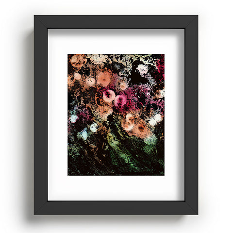 Rosie Brown Blooming Black Recessed Framing Rectangle