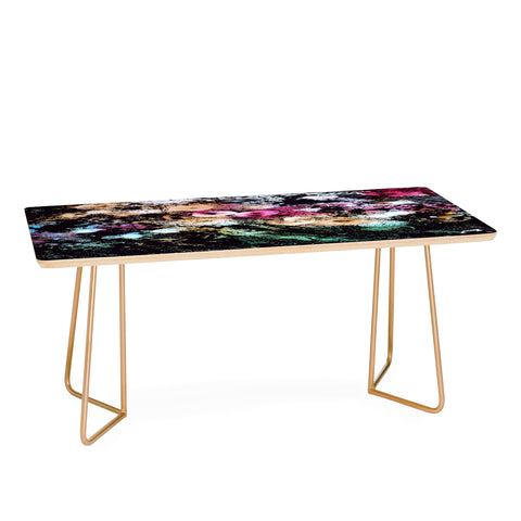Rosie Brown Blooming Black Coffee Table