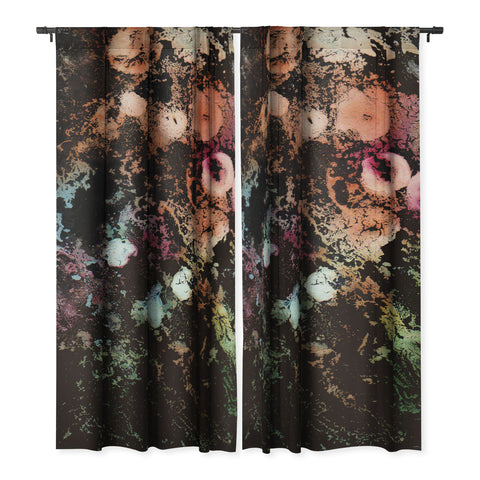 Rosie Brown Blooming Black Blackout Non Repeat