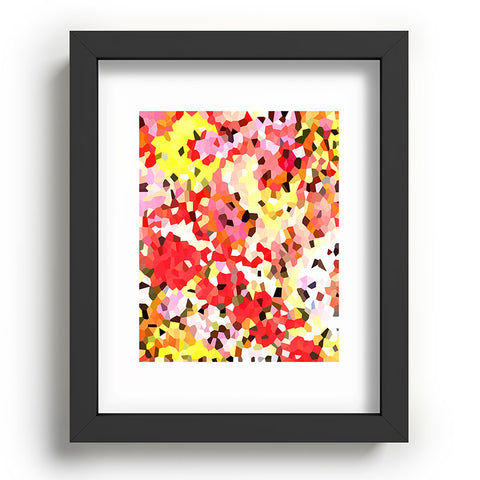 Rosie Brown Blooms Recessed Framing Rectangle