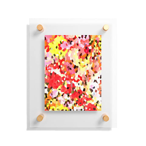 Rosie Brown Blooms Floating Acrylic Print