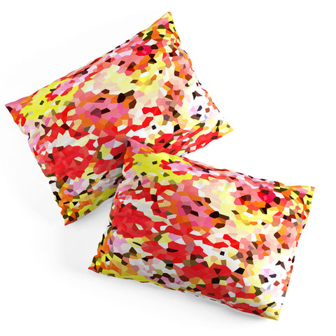 Rosie Brown Blooms Pillow Shams