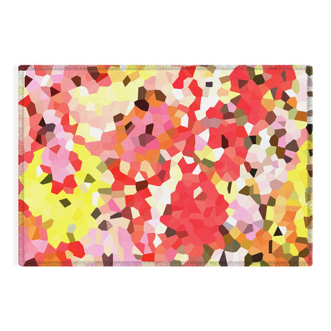 Rosie Brown Blooms Outdoor Rug