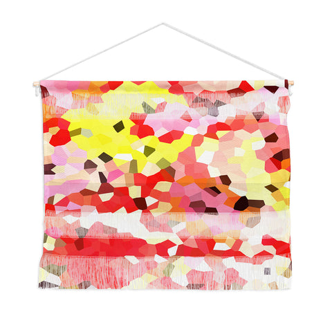 Rosie Brown Blooms Wall Hanging Landscape