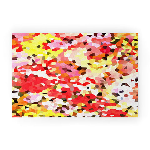 Rosie Brown Blooms Welcome Mat