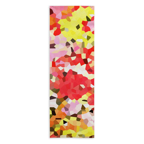 Rosie Brown Blooms Yoga Towel