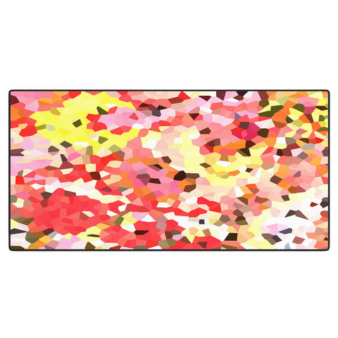Rosie Brown Blooms Desk Mat