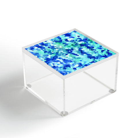 Rosie Brown Blue Chips Acrylic Box