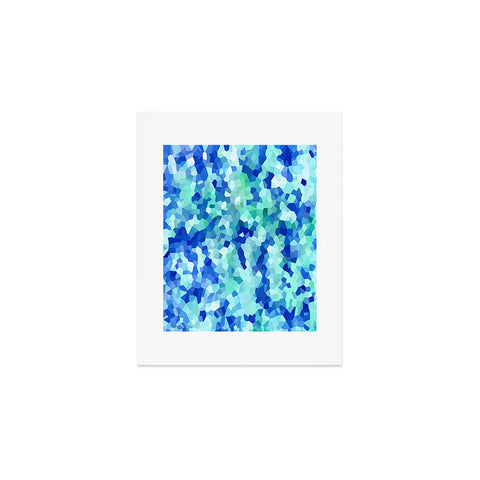 Rosie Brown Blue Chips Art Print