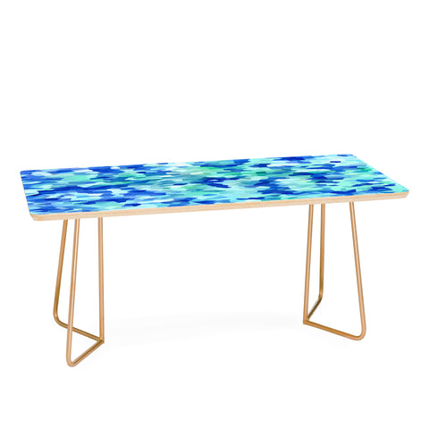 Rosie Brown Blue Chips Coffee Table
