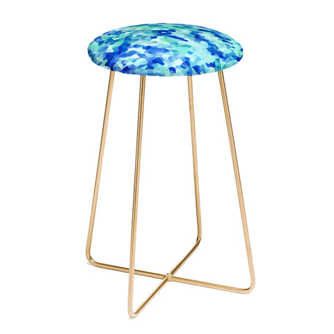 Rosie Brown Blue Chips Counter Stool