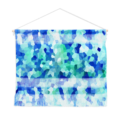 Rosie Brown Blue Chips Wall Hanging Landscape