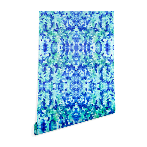 Rosie Brown Blue Chips Wallpaper