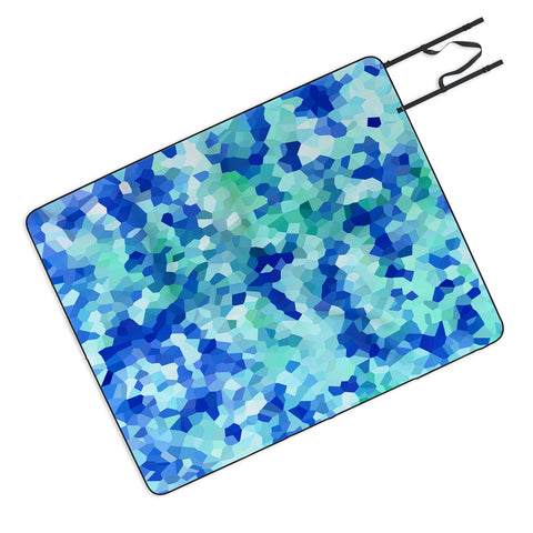 Rosie Brown Blue Chips Picnic Blanket