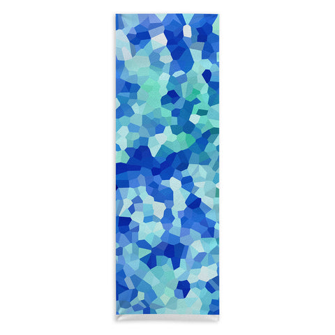 Rosie Brown Blue Chips Yoga Towel