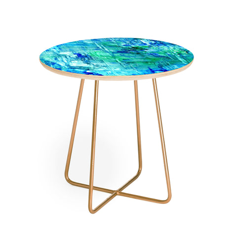 Rosie Brown Blue Grotto Round Side Table