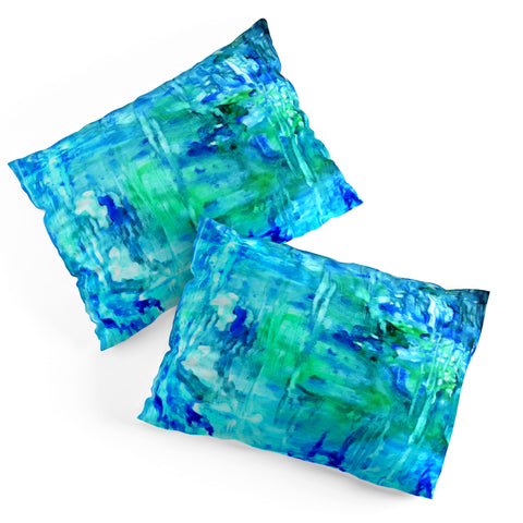 Rosie Brown Blue Grotto Pillow Shams