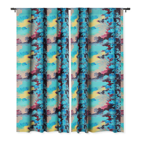 Rosie Brown Blue Ivy Blackout Window Curtain