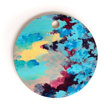 Rosie Brown Blue Ivy Cutting Board Round