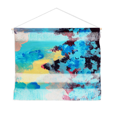 Rosie Brown Blue Ivy Wall Hanging Landscape