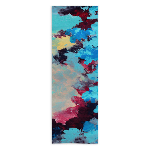 Rosie Brown Blue Ivy Yoga Towel
