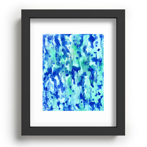 Rosie Brown Blue On Blue Recessed Framing Rectangle