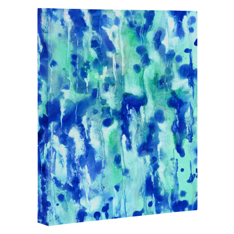 Rosie Brown Blue On Blue Art Canvas