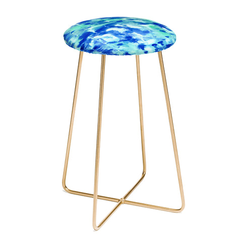 Rosie Brown Blue On Blue Counter Stool