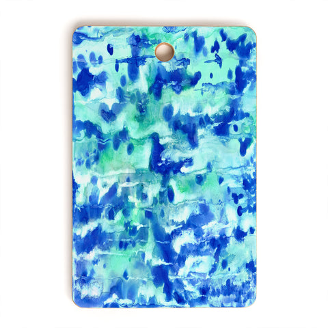 Rosie Brown Blue On Blue Cutting Board Rectangle