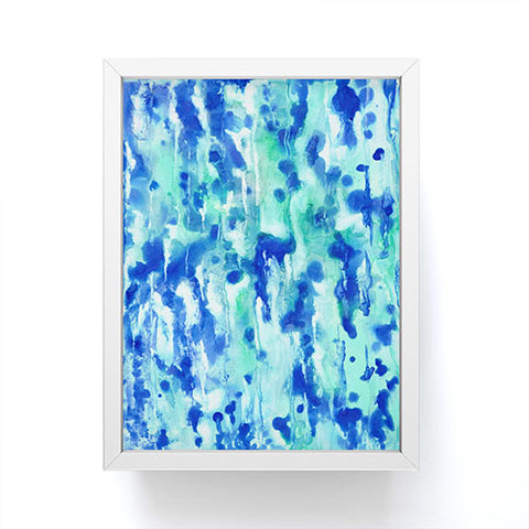 Rosie Brown Blue On Blue Framed Mini Art Print