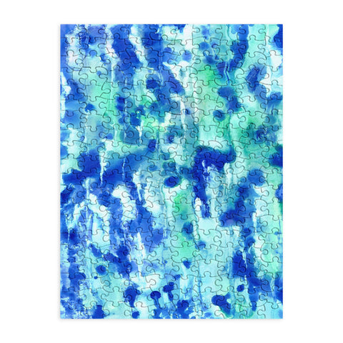 Rosie Brown Blue On Blue Puzzle