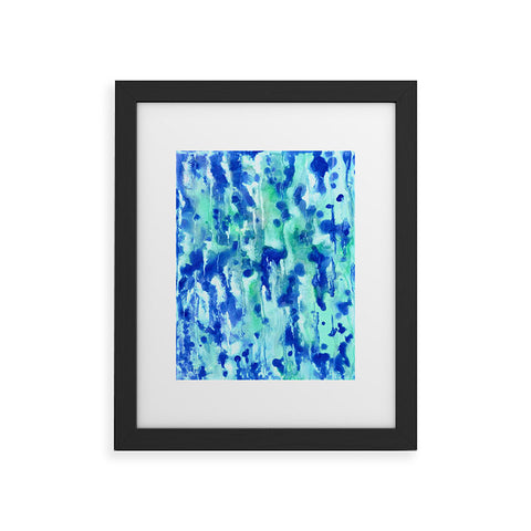 Rosie Brown Blue On Blue Framed Art Print