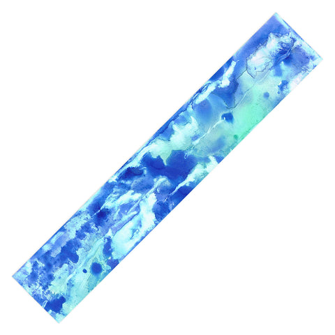 Rosie Brown Blue On Blue Table Runner