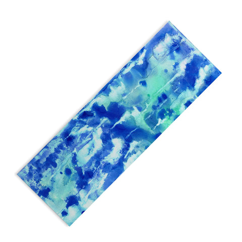 Rosie Brown Blue On Blue Yoga Mat
