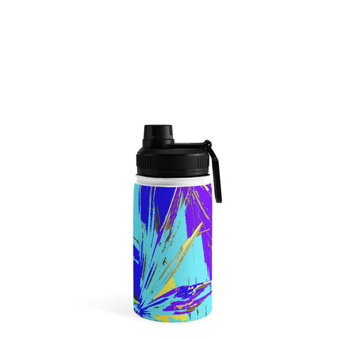 Rosie Brown Blue Palms 1 Water Bottle